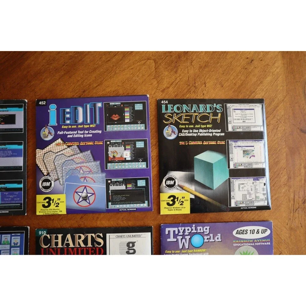 Lot Of 8 Sealed 3.5